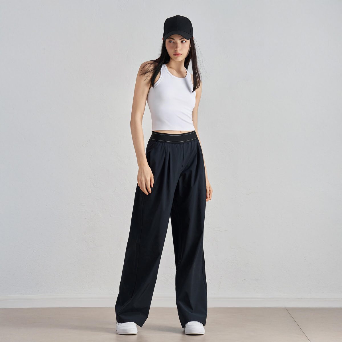Quick-Dry Straight Cut Trouser