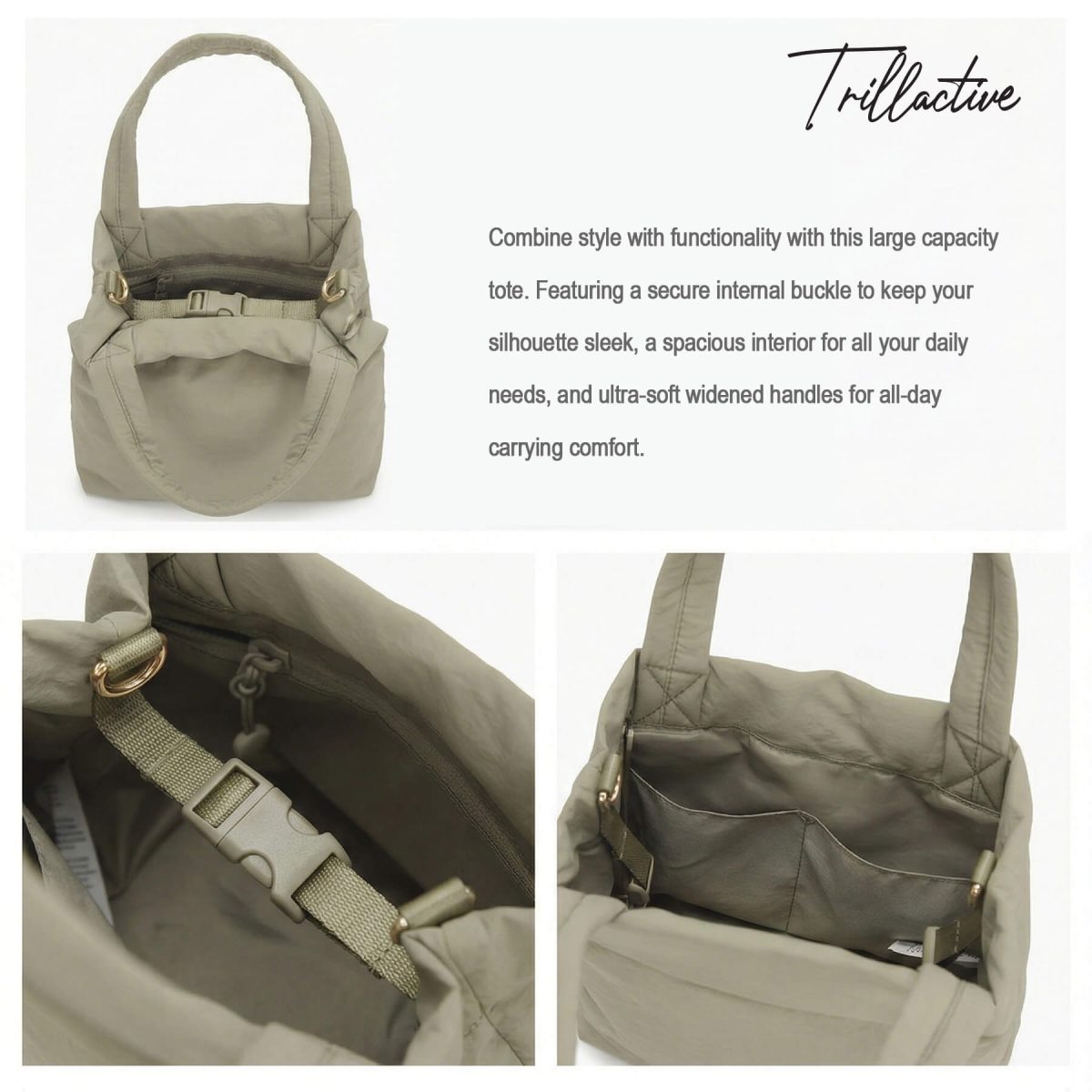 MF Handbag – Water-Resistant Convertible Tote & Crossbody Sling