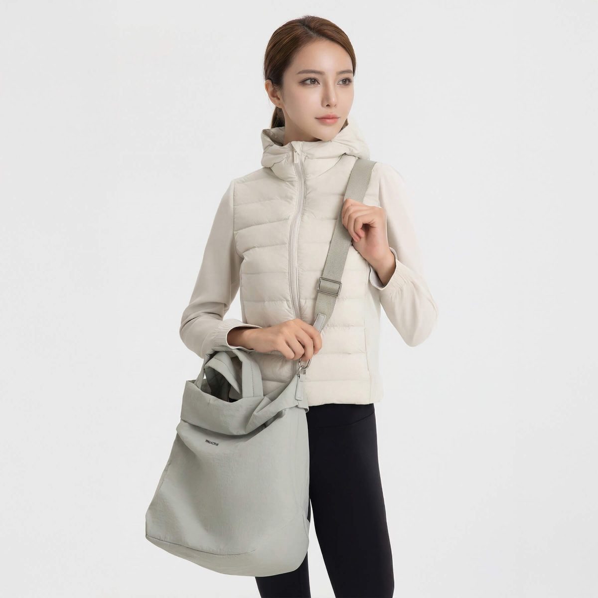 MF Multifunctional Puffer Tote Bag – Water Resistant, Convertible Crossbody & Shoulder Bag