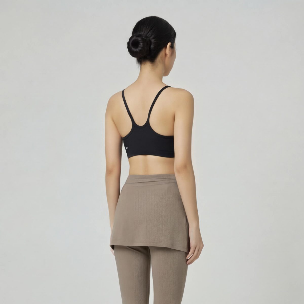 Strappy V-Back Sports Bra