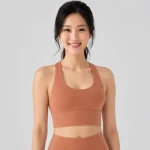 Diamond Shape Cross Back Sports Bra