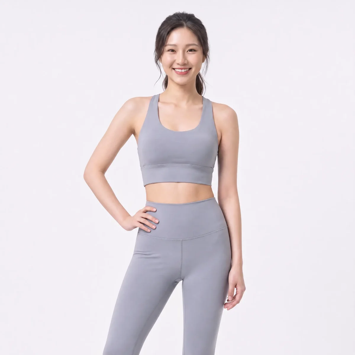 Diamond Shape Cross Back Sports Bra