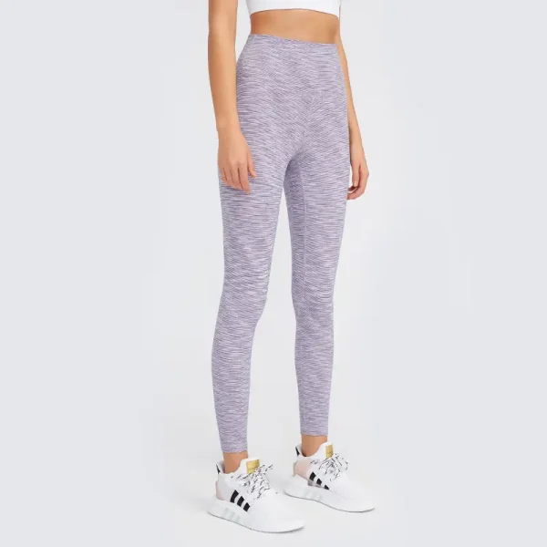 EVERYDAY LEGGING -Ash Striped Pose