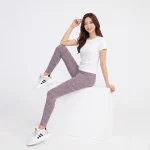 Everyday Striped High Waist Leggings