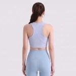 Racerback Ribbed Crop Top