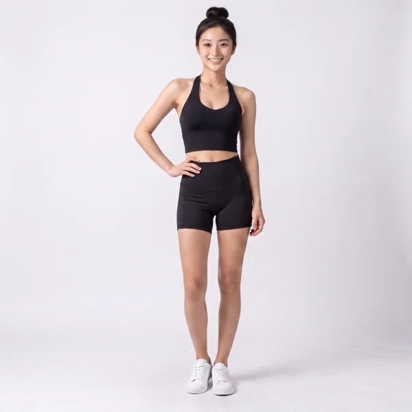 Short Poctight- Back Pocket - Black - Full