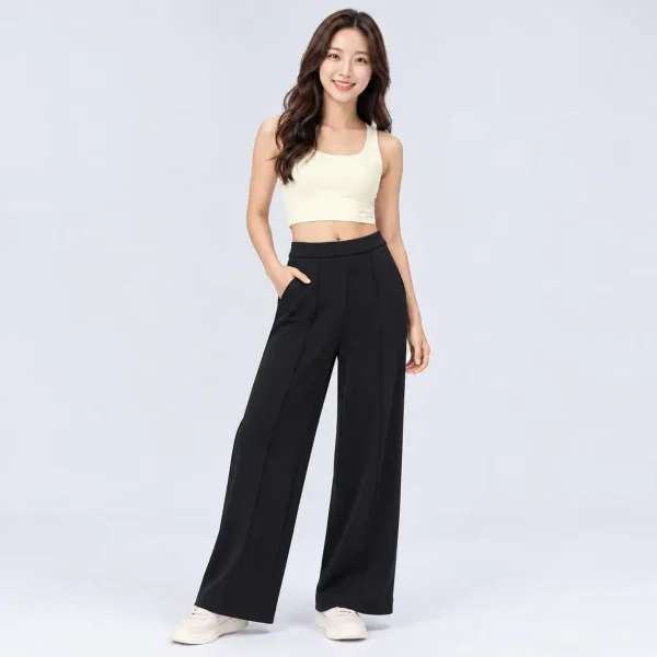 Soft Modal Wide Leg Pants