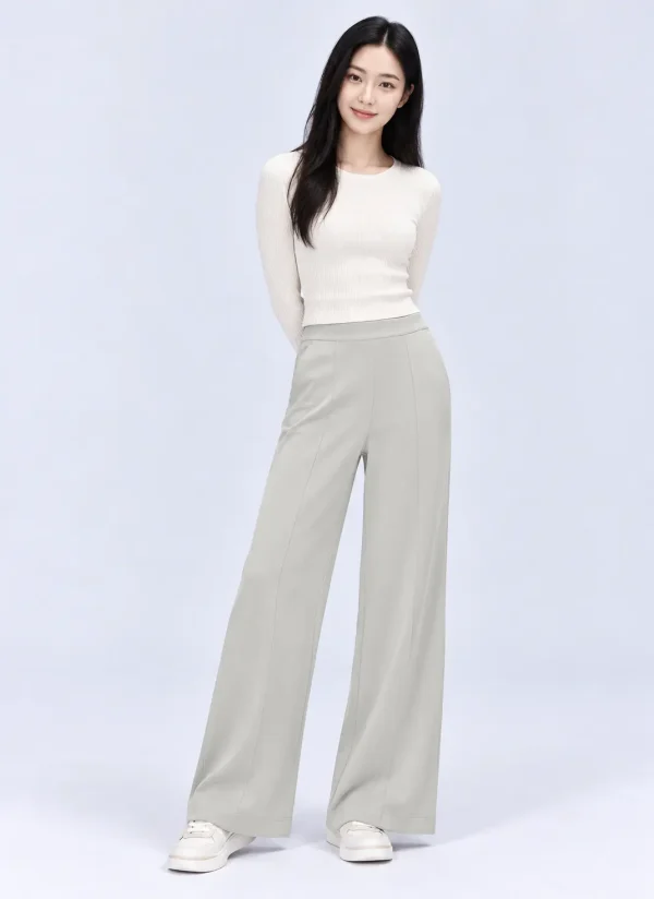 Soft Modal Wide Leg Pants