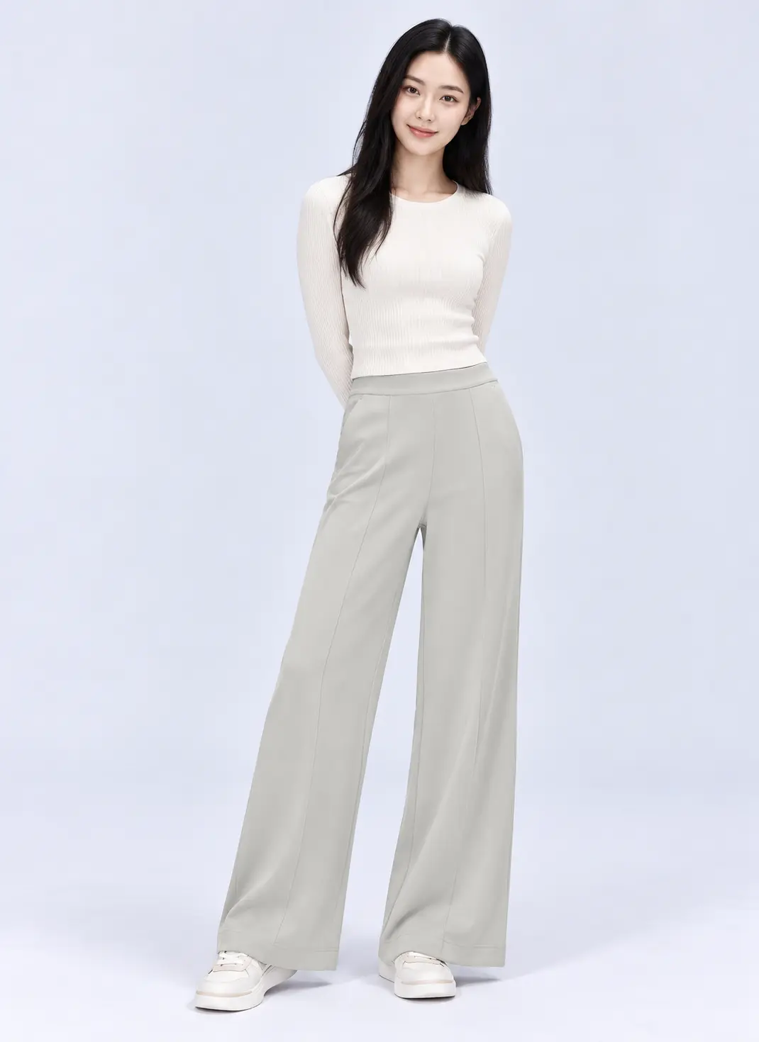 Soft Modal Wide Leg Pants