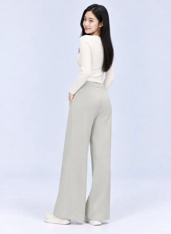 Soft Modal Wide Leg Pants