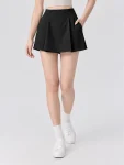 2-in-1 Tennis Skort – Built-In Shorts, Stretch Sports Skirt