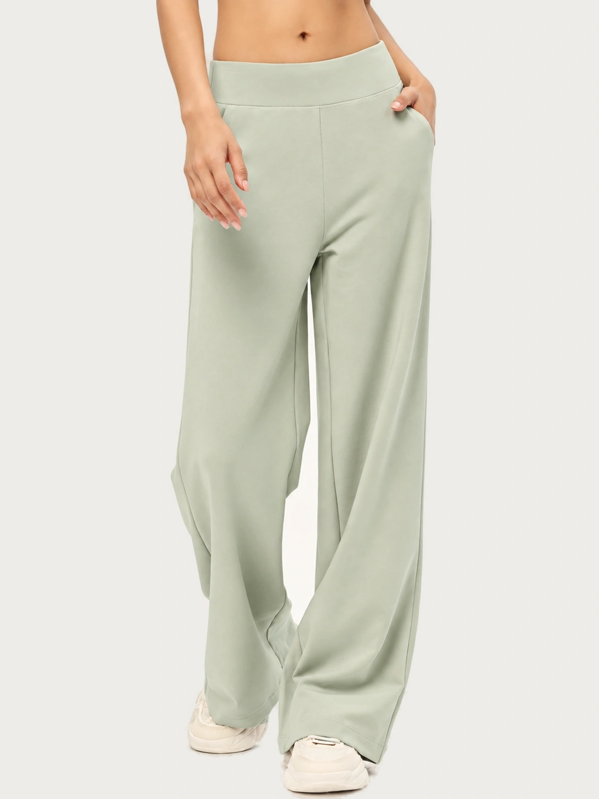 Luxe Thermal Hooded Jacket & Wide-Leg Pants Set