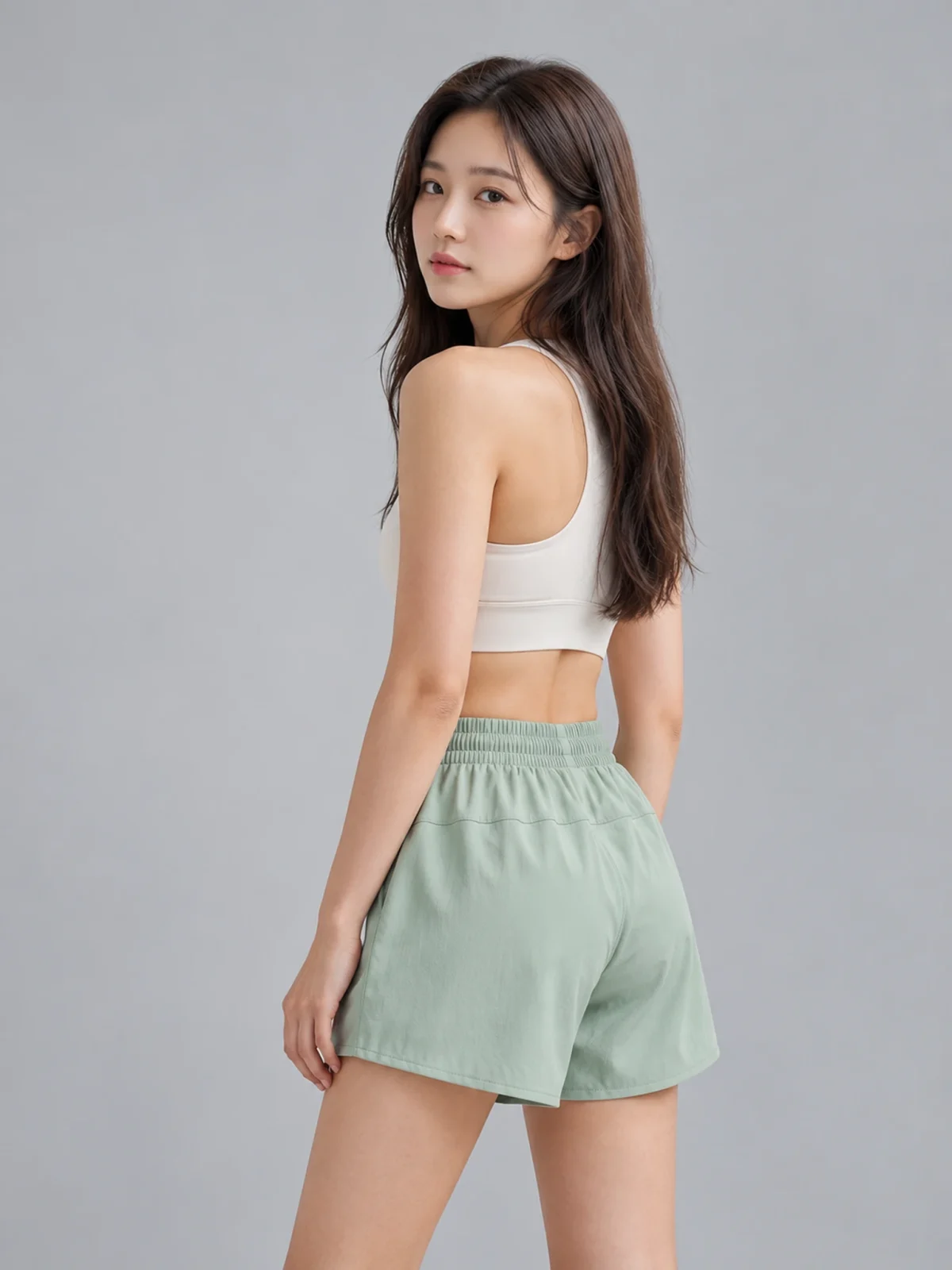 Relaxed-Fit Quick-Dry Yoga Shorts with Drawstring & Pockets