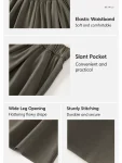 Flowy Wide-Leg Yoga Pants – High-Waisted Relaxed Fit