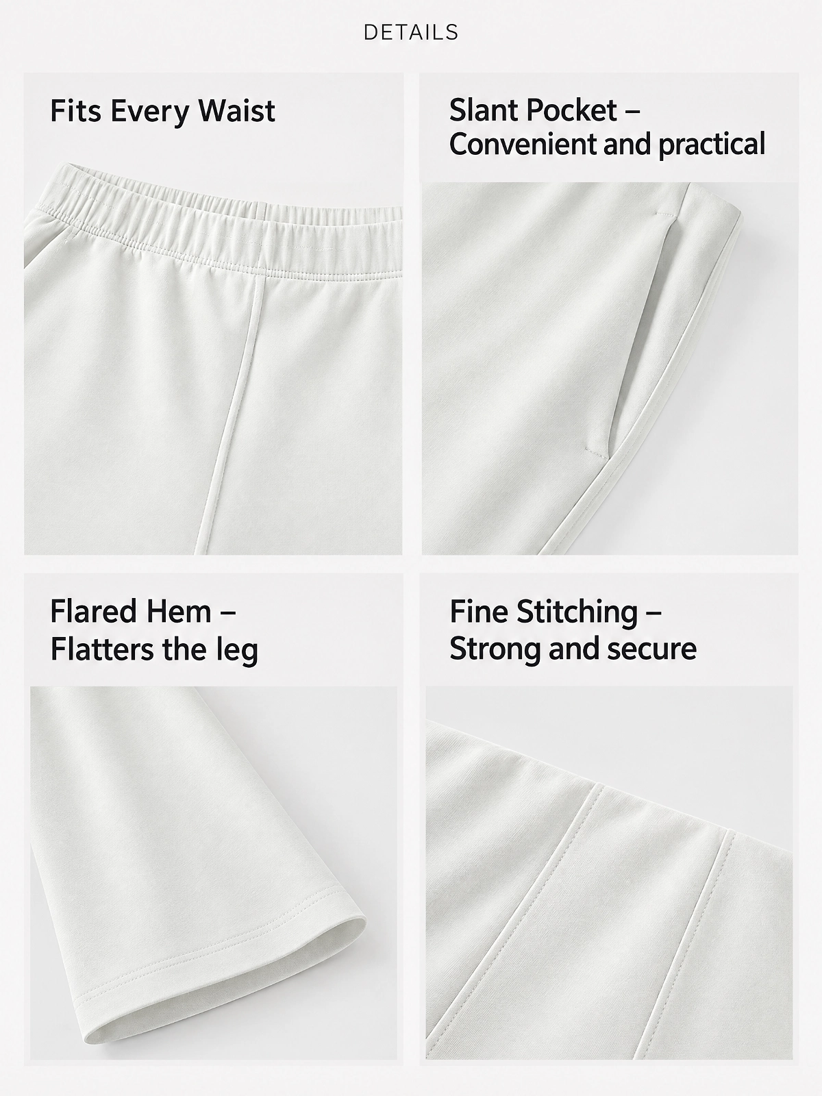 High-Waisted Flare Yoga Pants – Breathable Modal Pilates Trousers